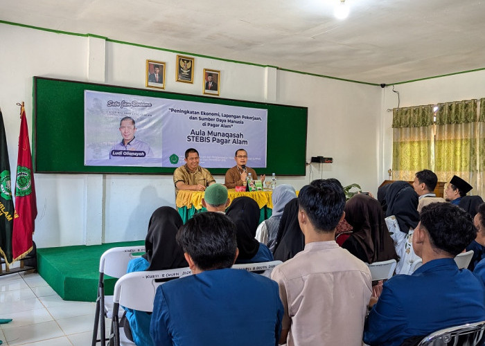 Diskusi Bersama Mahasiswa STEBIS, Calon Walikota Ludi Oliasyah Beri Solusi dari Beragam Persoalan di Pagaralam