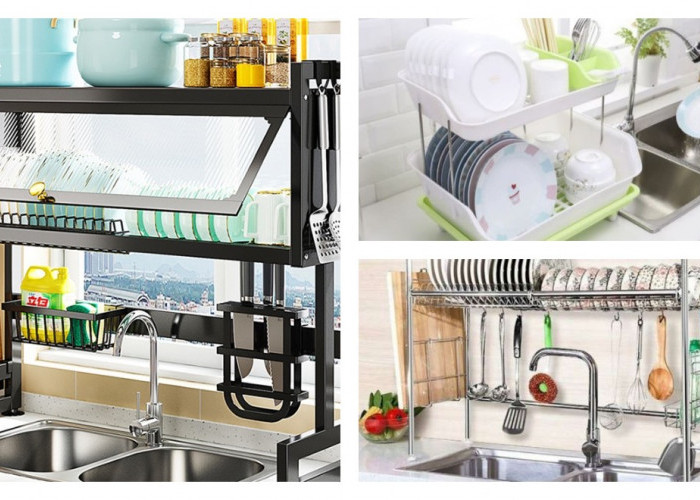 Rak Piring Wastafel: Rahasia Dapur Rapi dan Bebas Becek
