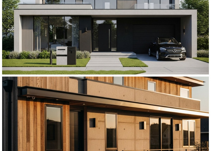 Beda dari yang Lain! 8 Inspirasi Desain Fasad Rumah Industrial 1 Lantai yang Maskulin, Berkarakter, dan Hemat 