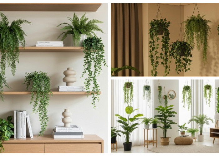 Dekorasi Hijau Tanpa Perawatan Ekstra, 8 Ide Tanaman Artifisial Bikin Rumah Makin Menarik