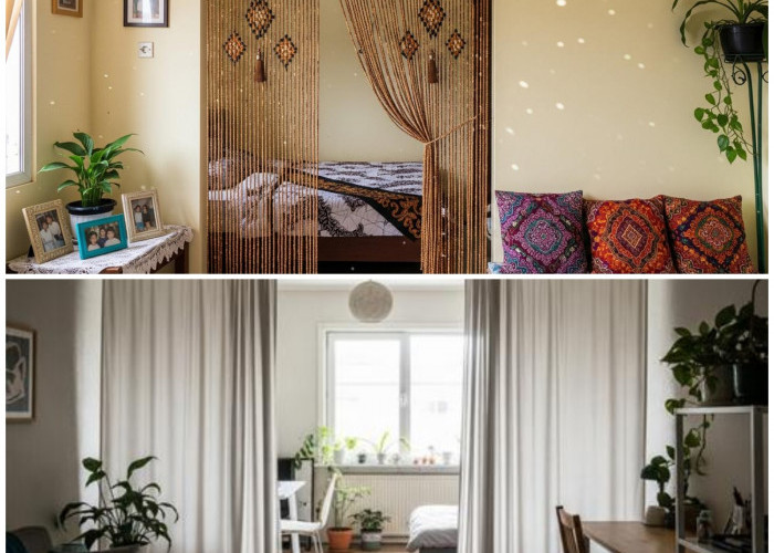 Modal Minim! 9 Ide Sekat Ruangan Murah untuk Kontrakan agar Ruang Sempit Jadi Super Fungsional