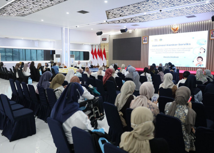Cegah Sejak Dini! Kementerian ATR/BPN Gelar Vaksinasi Kanker Serviks untuk Perlindungan Perempuan