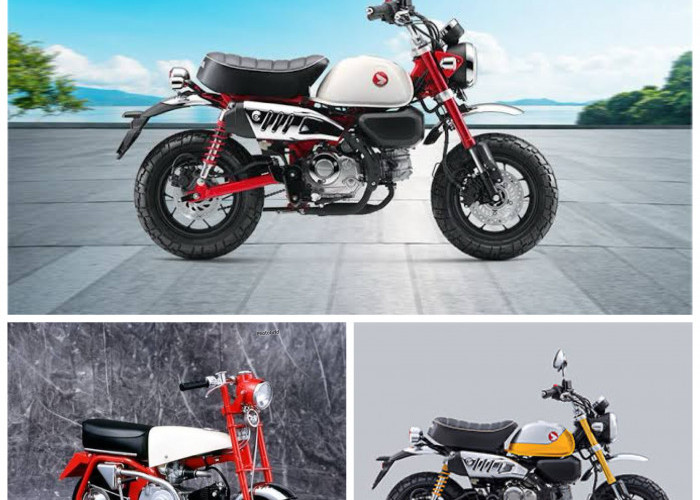 Honda Monkey: Motor Mini Bergaya Klasik yang Diam-Diam Punya Teknologi Modern!