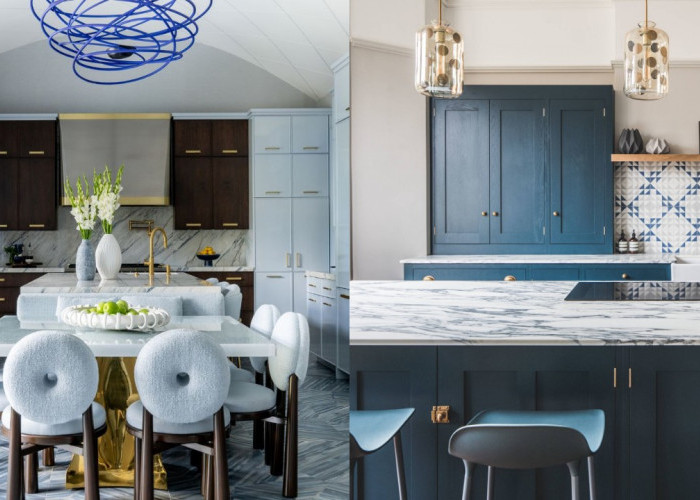 Inspirasi Dapur Biru Modern yang Bikin Ruangan Tampak Elegan dan Berkelas!