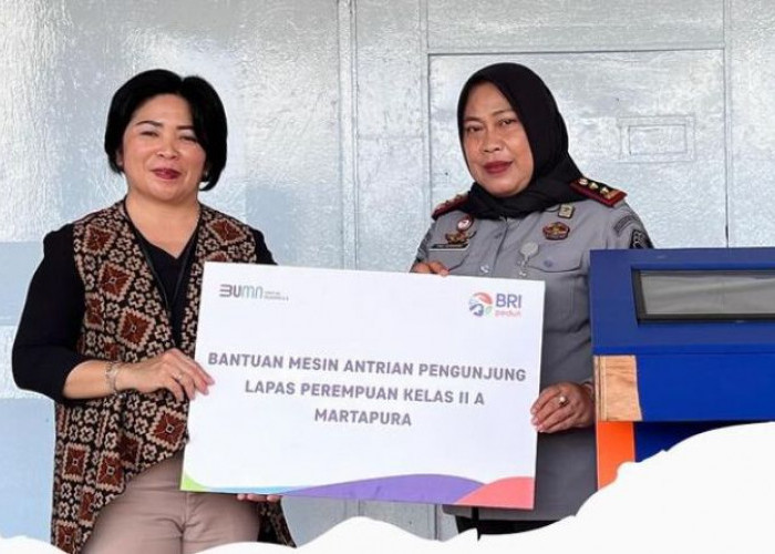 BRI Dukung Peningkatan Layanan Lapas Perempuan Martapura dengan Adopsi Teknologi Modern