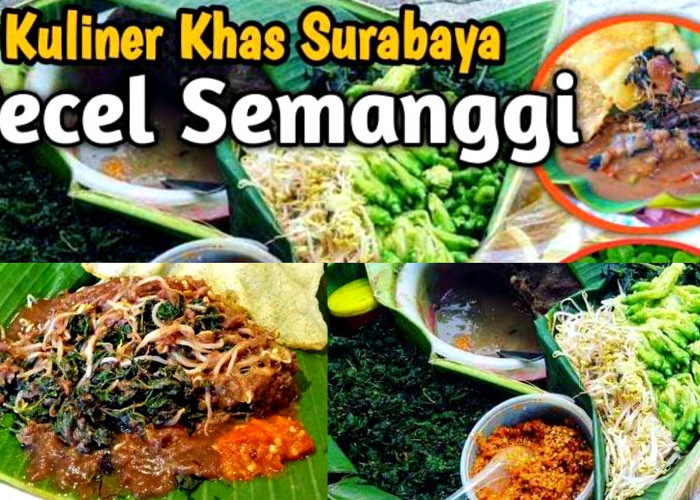 Pecel Semanggi Khas Jawa Timur.  Praktis dan Tetap Ada di Tengah Arus Zaman