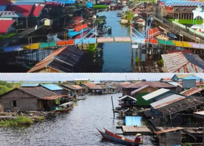 Viral di Kalimantan, Mengenal Desa Unik yang Berada di Atas Air