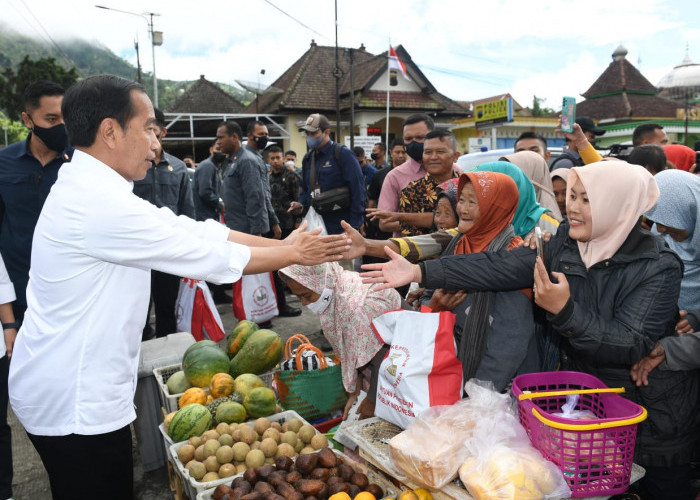 Presiden Jokowi Kunjungi Pasar Selo di Boyolali
