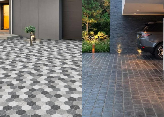 Rekomendasi Keramik Garasi Elegan dan Mewah, Bikin Rumah Terlihat Berkelas!