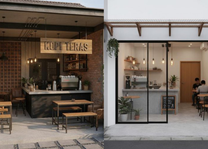 Cafe Mini Minimalis di Depan Rumah, Modal Kecil Tampilan Mewah!