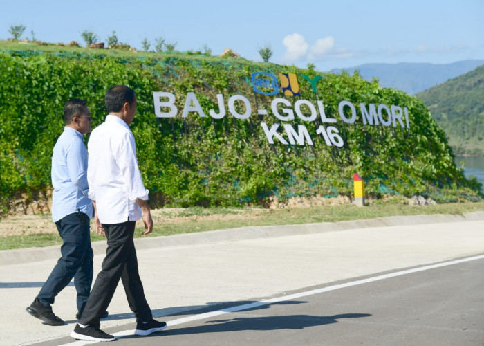 Resmikan Jalan Akses Labuan Bajo-Golo Mori, Presiden: Dorong Pengembangan Kawasan 