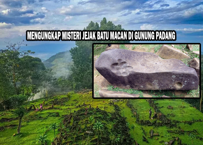 Keajaiban Batu Macan di Gunung Padang, Menelusuri Warisan Sejarah Melalui Jejak Kaki Kuno