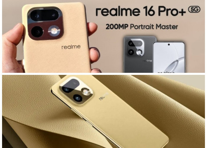 Zoom Maksimal di Kelas Menengah! Realme 16 Pro+ Tampilkan Lensa Periskop Canggih