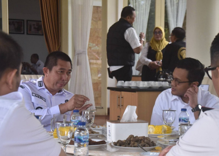 Terima Kunker Ditjen SDA Kementerian PU dan Dirjen Imigrasi, Wako Bahas Pembangunan Infrastruktur