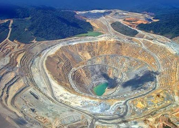 Mengerikan Begini Kondisi Tambang Emas Terbesar ﻿di Indonesia, Luasnya Melebihi Kawah Gunung 