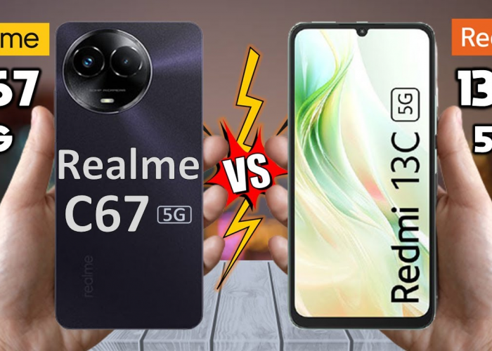 Perbandingan Realme C67 vs Redmi 13C di Pasar Gadget Indonesia