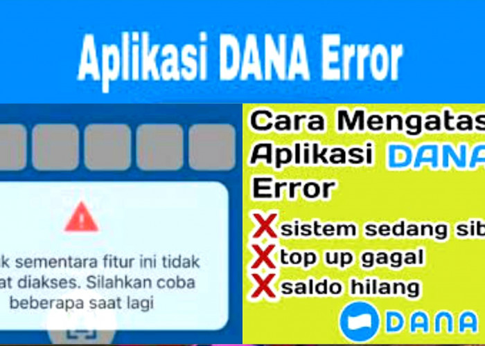 Biang Kerok Aplikasi DANA Sering Error dan Cara Mengatasinya