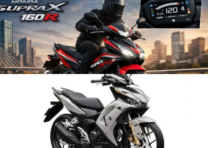 Honda Supra X 160 R Tawarkan Kombinasi Efisiensi, Teknologi, dan Gaya Berkendara Sporty