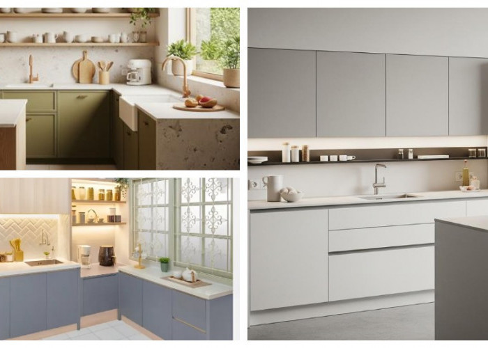 10 Inspirasi Kitchen Set Minimalis 2026, Solusi Dapur Modern yang Hemat Ruang