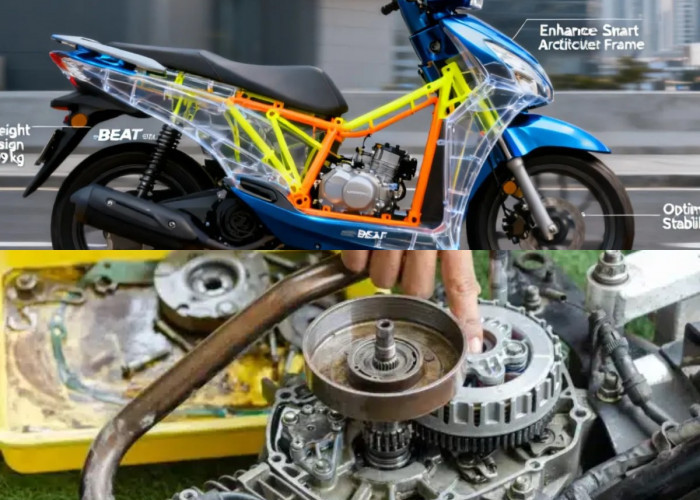 Mengupas Rangka eSAF pada Honda BeAT Deluxe: Inovasi Struktur Revolusioner untuk Bobot Ringan!