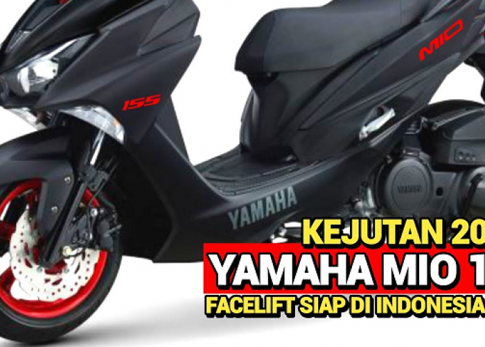 Yamaha Mio 155cc 2024 Bakal Rilis di Indonesia? Ini Harga dan Spesifikasinya!