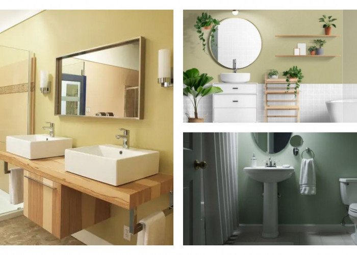 Warna Cat yang Paling Cocok untuk Kamar Mandi Tanpa Jendela, Ruangan Tetap Terasa Cerah dan Segar