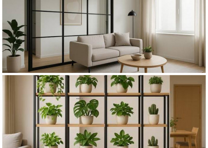 Tak Perlu Tembok! 7 Cara Cerdas Membagi Ruangan Agar Tetap Luas dan Estetik!