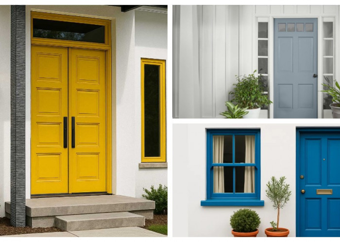 Sentuhan Warna yang Membingkai Rumah: Panduan Memilih Cat Kusen Jendela dan Pintu Eksterior yang Estetik