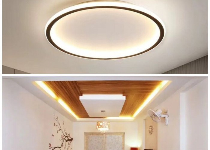 Pilihan Lampu Plafon Modern untuk Ruang Tamu, Tampilan Rumah Jadi Lebih Elegan