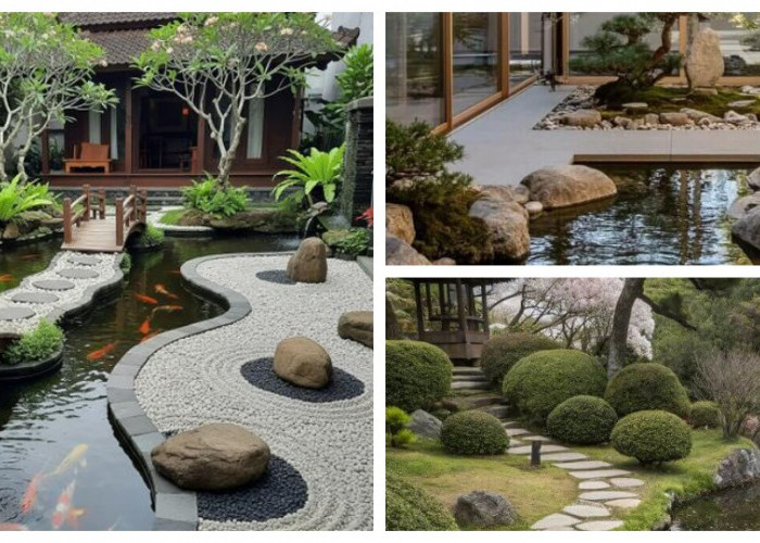 Kolam Taman Ala Jepang, Zen Garden dan Elemen Air untuk Relaksasi di Rumah!