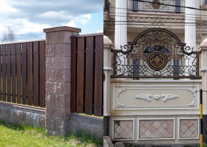 Model Desain Pagar Rumah Klasik Eropa yang Megah, Cocok untuk Hunian Elite!