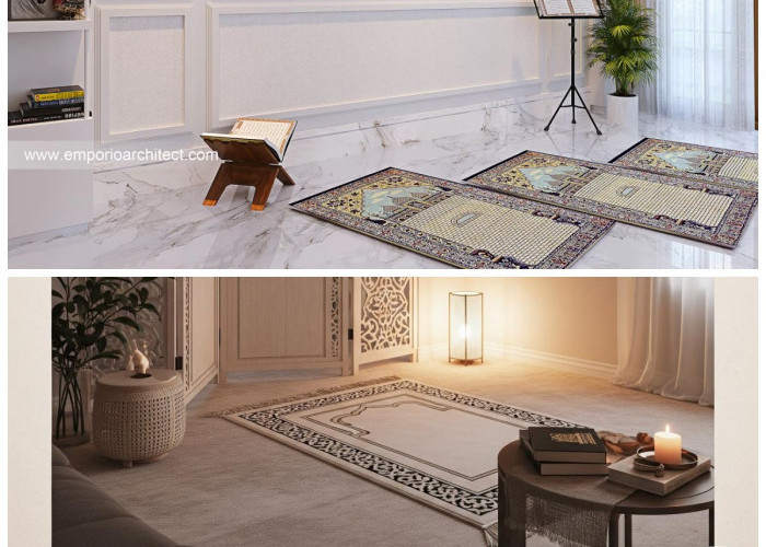 10 Desain Mushola di Dalam Rumah yang Sederhana, Estetik, dan Bikin Hati Lebih Tenang