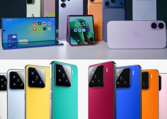 10 ponsel cerdas terbaik tahun 2025 menurut berbagai kriteria.