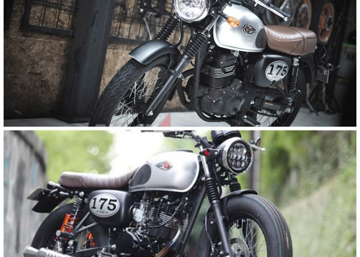  Bukan Cuma 175 cc! Cara Bikin Kawasaki W175 Tampil Berkelas Layaknya Moge Eropa