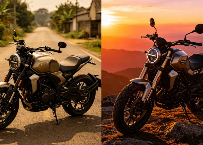 Zontes 155 Resmi Menantang Rival, Motor Cruiser Bergaya Modern dengan Fitur Premium di Kelas 150 cc