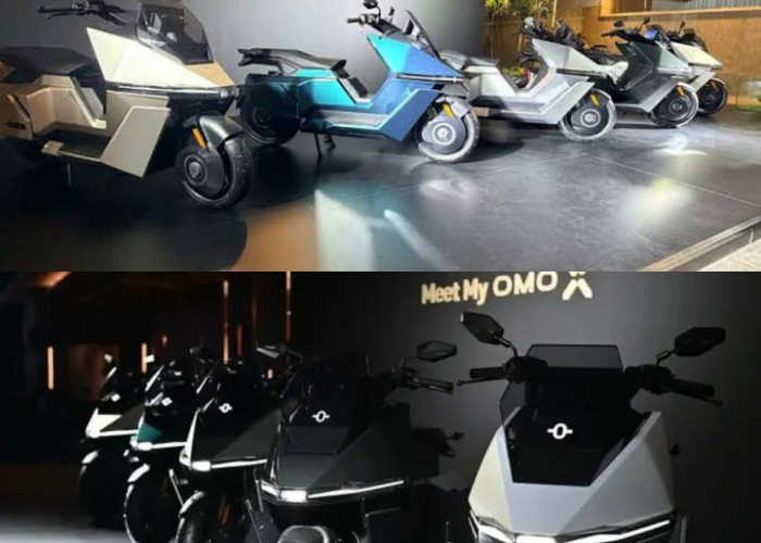 Bukan Motor Listrik Biasa, OMOWAY OMO-X Resmi Meluncur di Indonesia, Ini Dia Kecanggihannya!