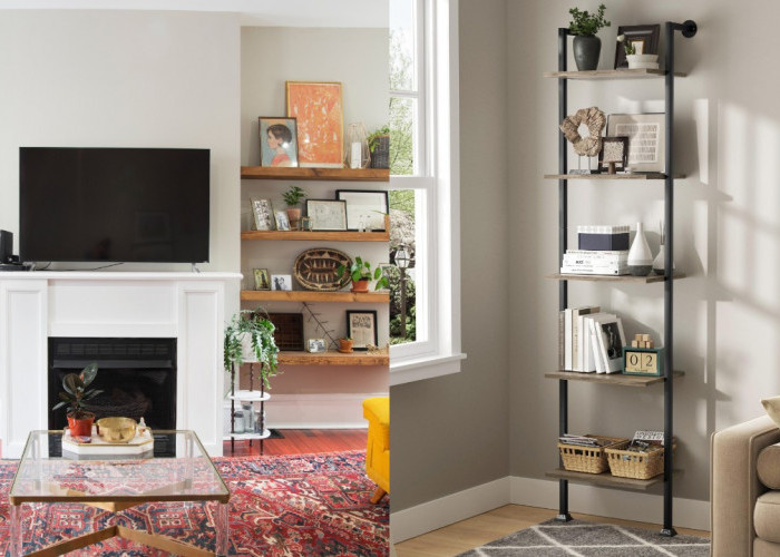 Rak Dinding untuk Ruang Tamu Kecil, Solusi Cerdas agar Terlihat Lebih Luas!