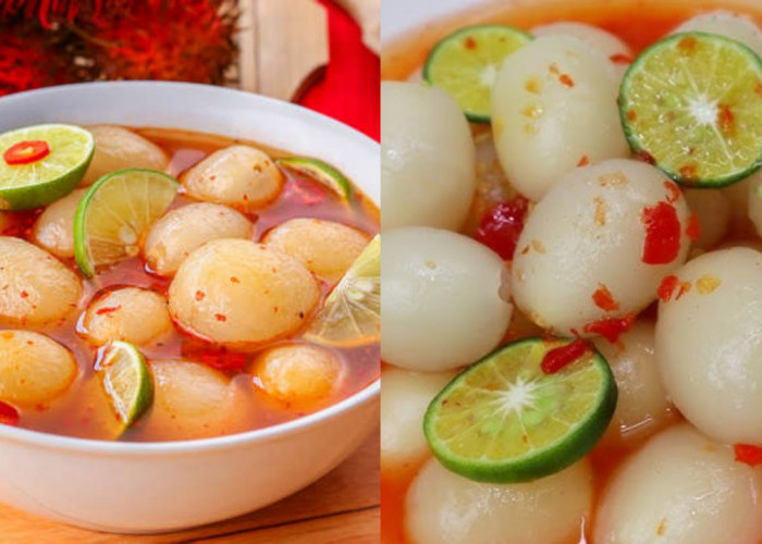Resep Asinan Rambutan Pedas Manis, Segar Dan Bikin Nagih!