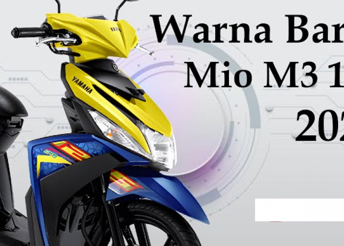 Skutik Yamaha Mio M3 125 Terbaru 2024, Desain Sporty yang Menggoda