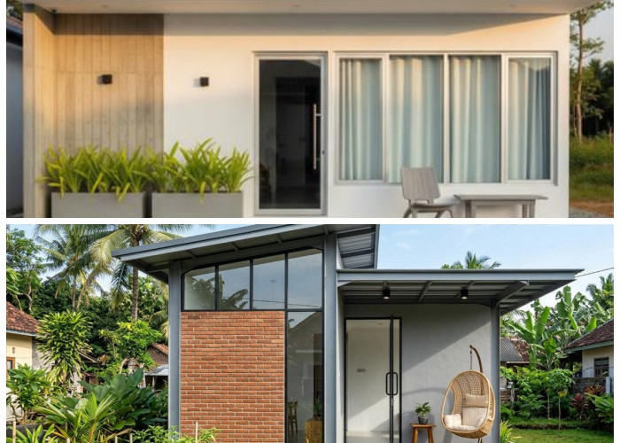 5 Inspirasi Rumah Minimalis 5x7 Meter Atap Datar, Desain Modern yang Hemat Biaya Bangun!