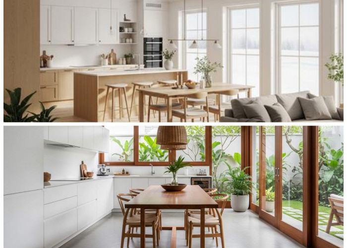 Rumah Sempit Jadi Plong! Ini 7 Inspirasi Dapur Tanpa Sekat yang Tetap Rapi, Mewah, dan Anti Sumpek