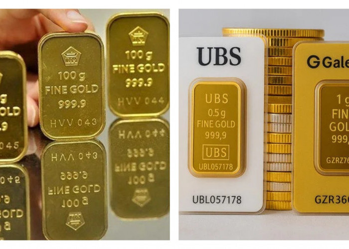 Harga Emas Pegadaian Hari Ini Stabil, UBS dan Galeri24 Bertahan di Level Tinggi