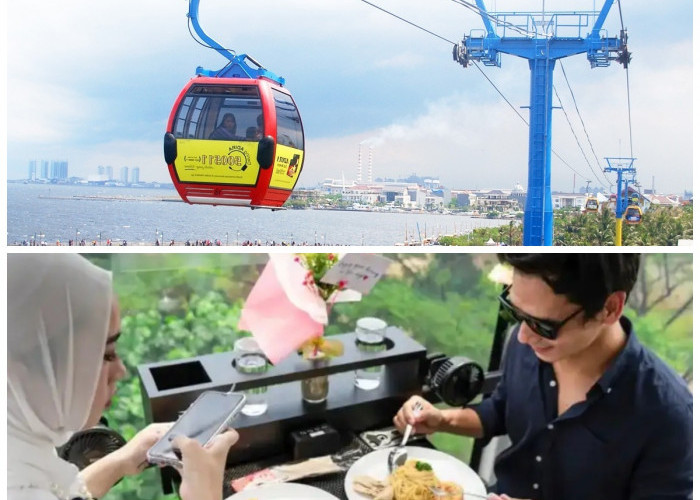 Sensasi Unik! Sky Dining Gondola Ancol, Makan di Ketinggian dengan Pemandangan Mempesona