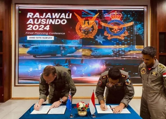 Tingkatkan Kemampuan Pengoperasian Alutsista, TNI AU-RAAF Gelar Latma Rajawali Ausindo 2024