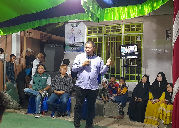 Diarak Rabana dan Sholawat Nabi, Palson LUBER Dengar Keluh Kesah Warga Soal Gas 3Kg - PKL