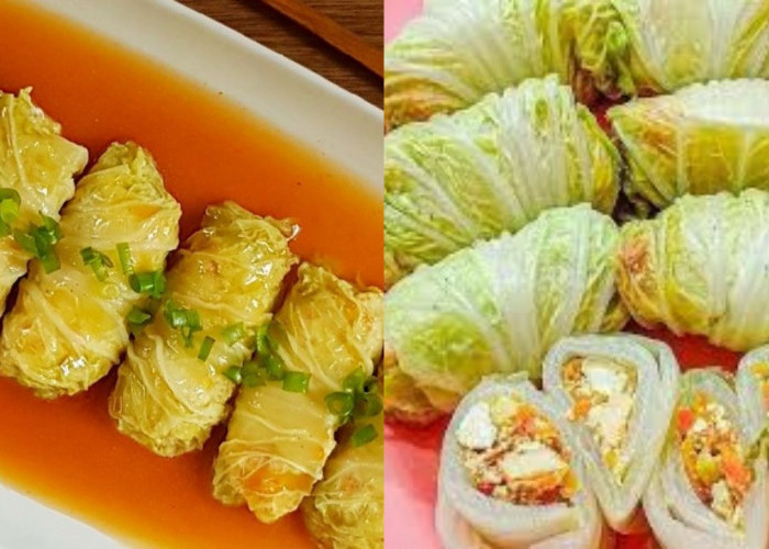 Inilah Resep Sawi Gulung Isi Ayam, Dengan Cita Rasa Khasnya!