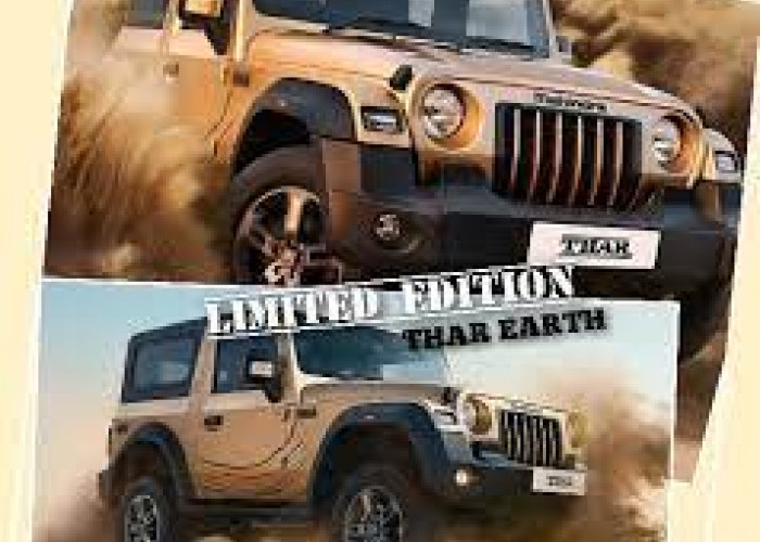 Kamu Penggemar Off-Road? Mobil Thar Earth Edition Pilihan Terbaik Buat Kamu!
