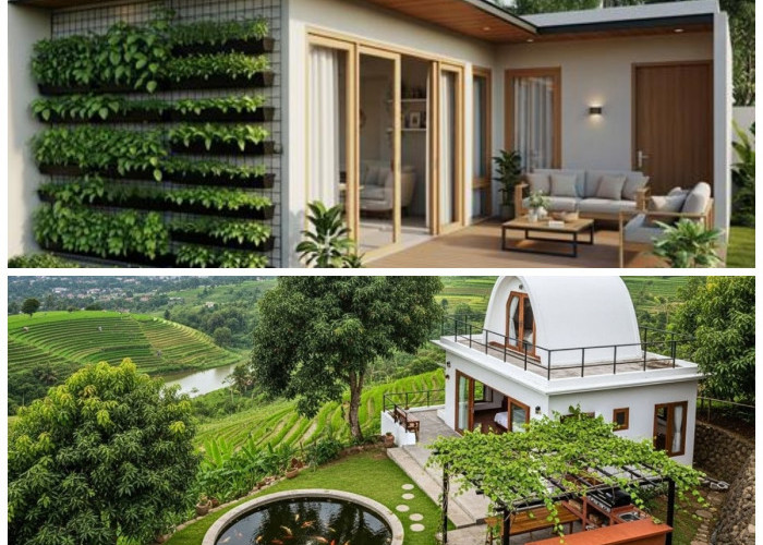 Tinggal di Lahan Terbatas, Tetap Sejuk: Ide Rumah Kecil dengan Kebun dan Teras Samping