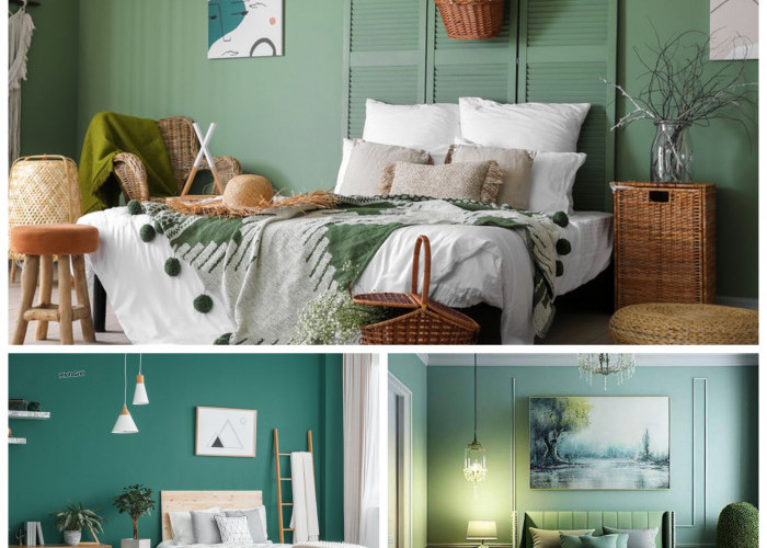 7 Inspirasi Kamar Tidur Warna Hijau, Nuansa Alam yang Bikin Rileks dan Makin Estetik