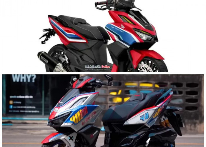 Viral di Medsos, Modifikasi Vario 160 Bergaya Racing Bikin Kagum Netizen!